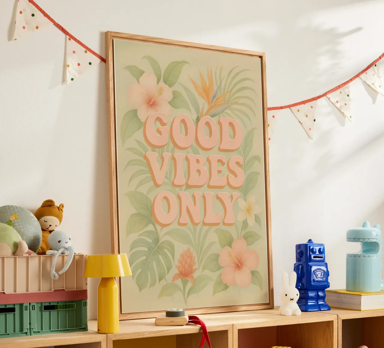 Good Vibes Only plexiglass da Attaboy Dsgn