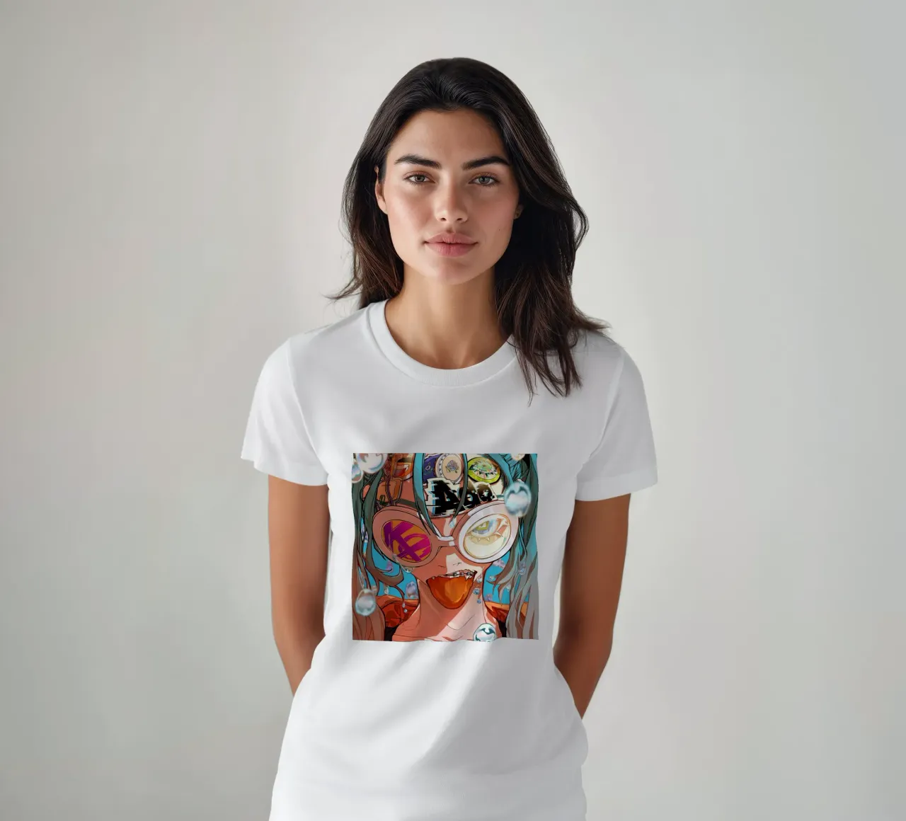 ado bon odo remix t-shirt da ManondeShop
