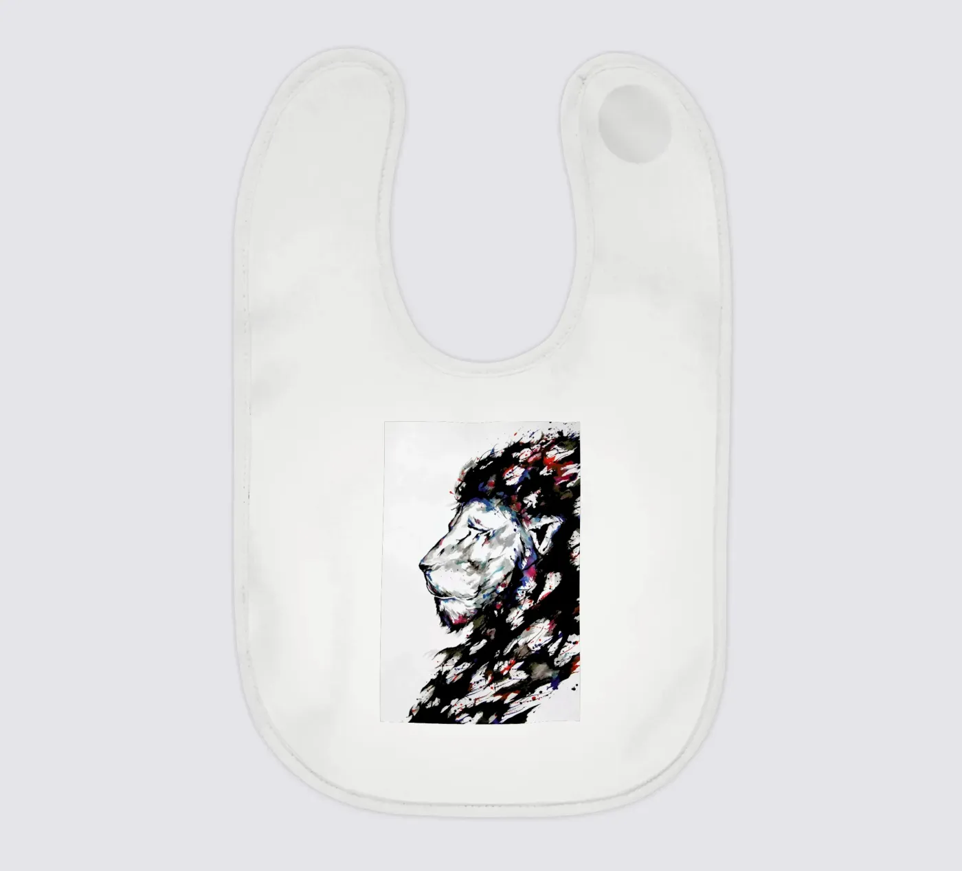 Repose baby bib by Marc Allante