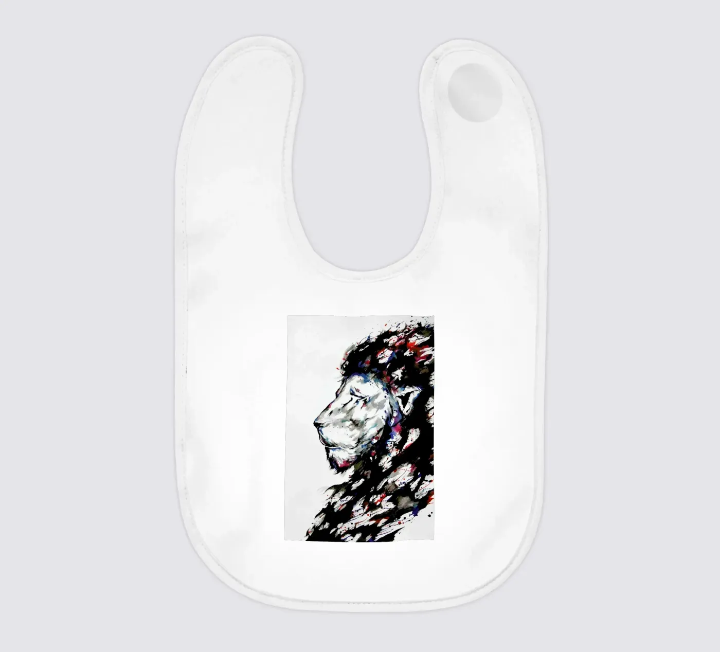 Repose baby bib by Marc Allante