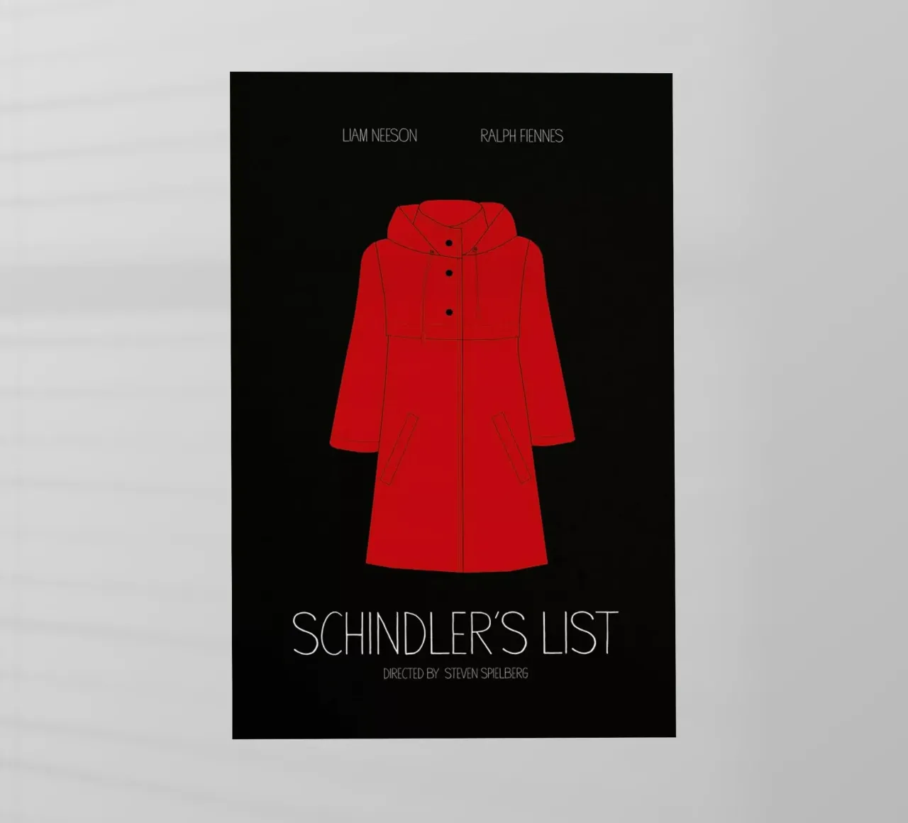 Schindler's List pellicola backlit da Calm The Ham