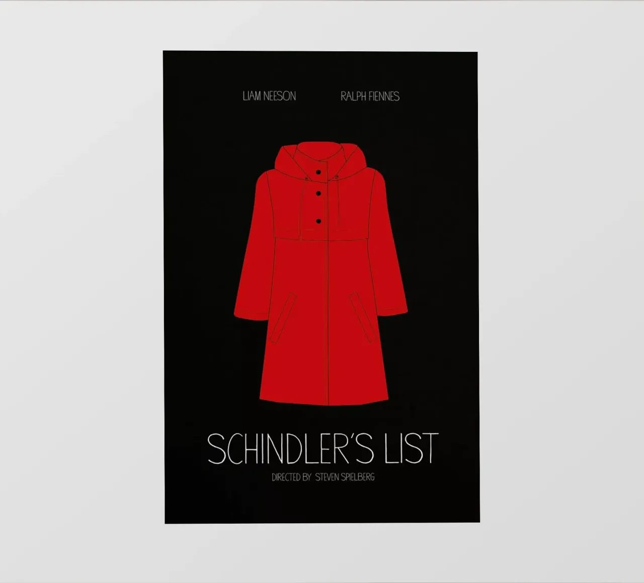Schindler's List pellicola backlit da Calm The Ham