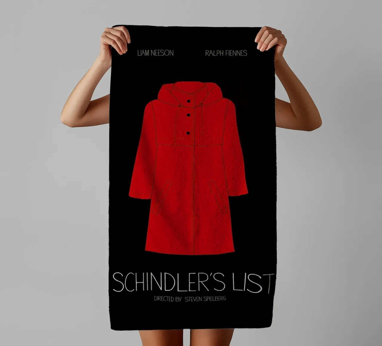 Schindler's List asciugamano da bagno da Calm The Ham