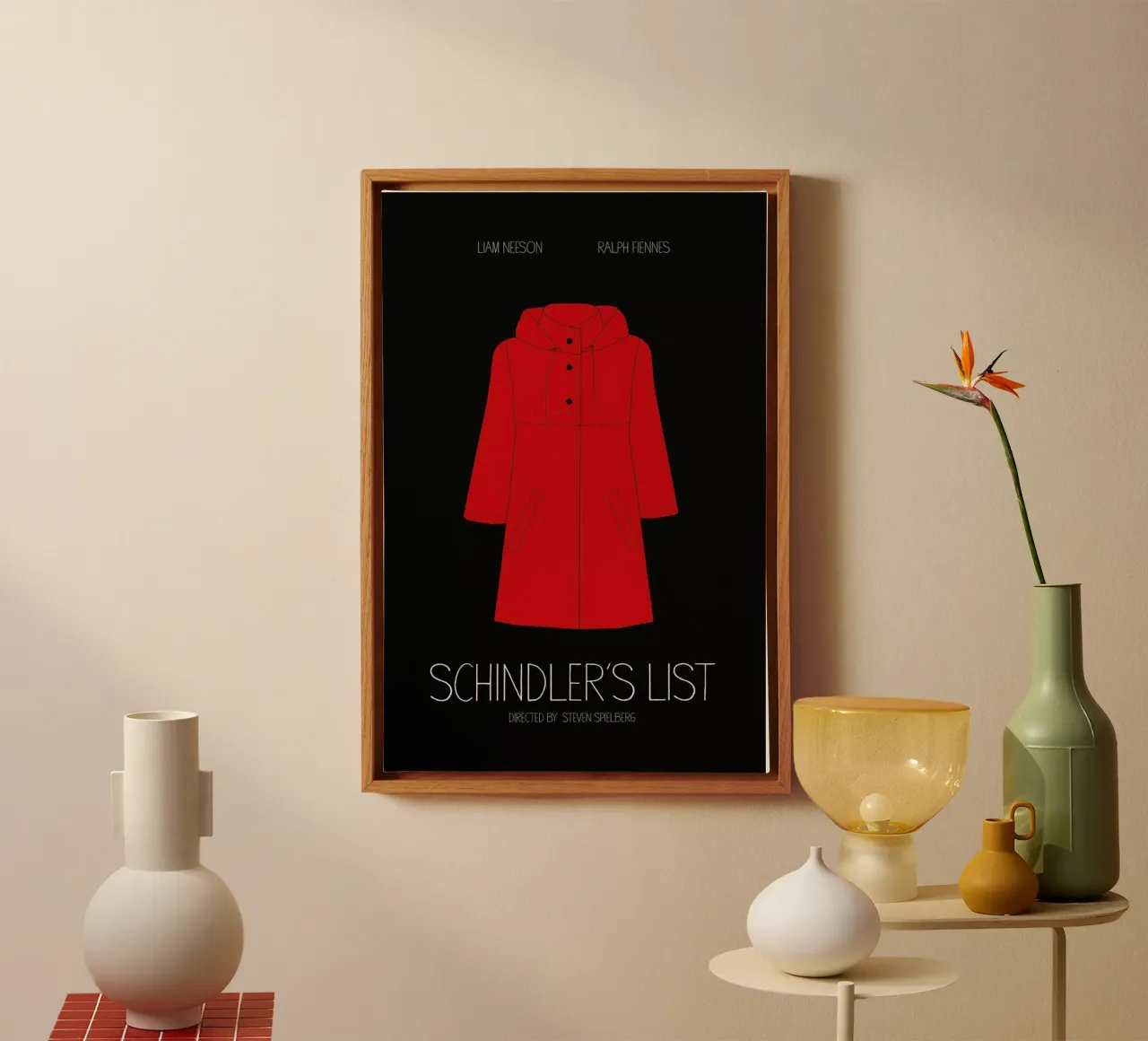 Schindler's List tela con Cornice a cassetta da Calm The Ham