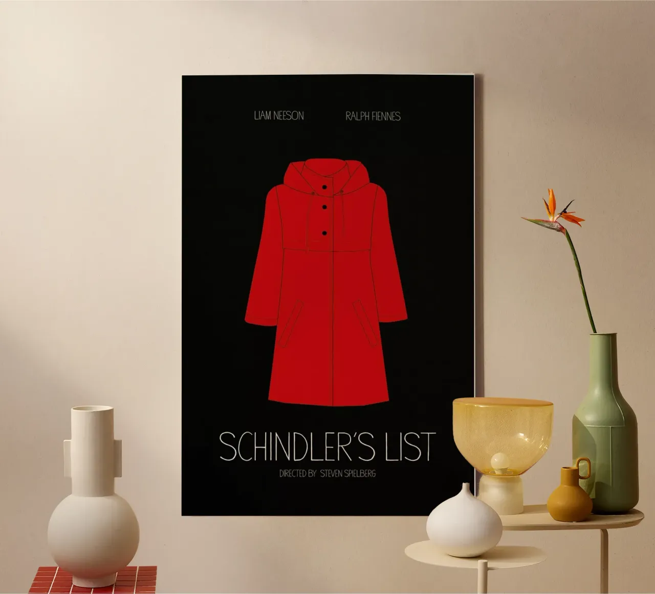 Schindler's List tela con Cornice a cassetta da Calm The Ham