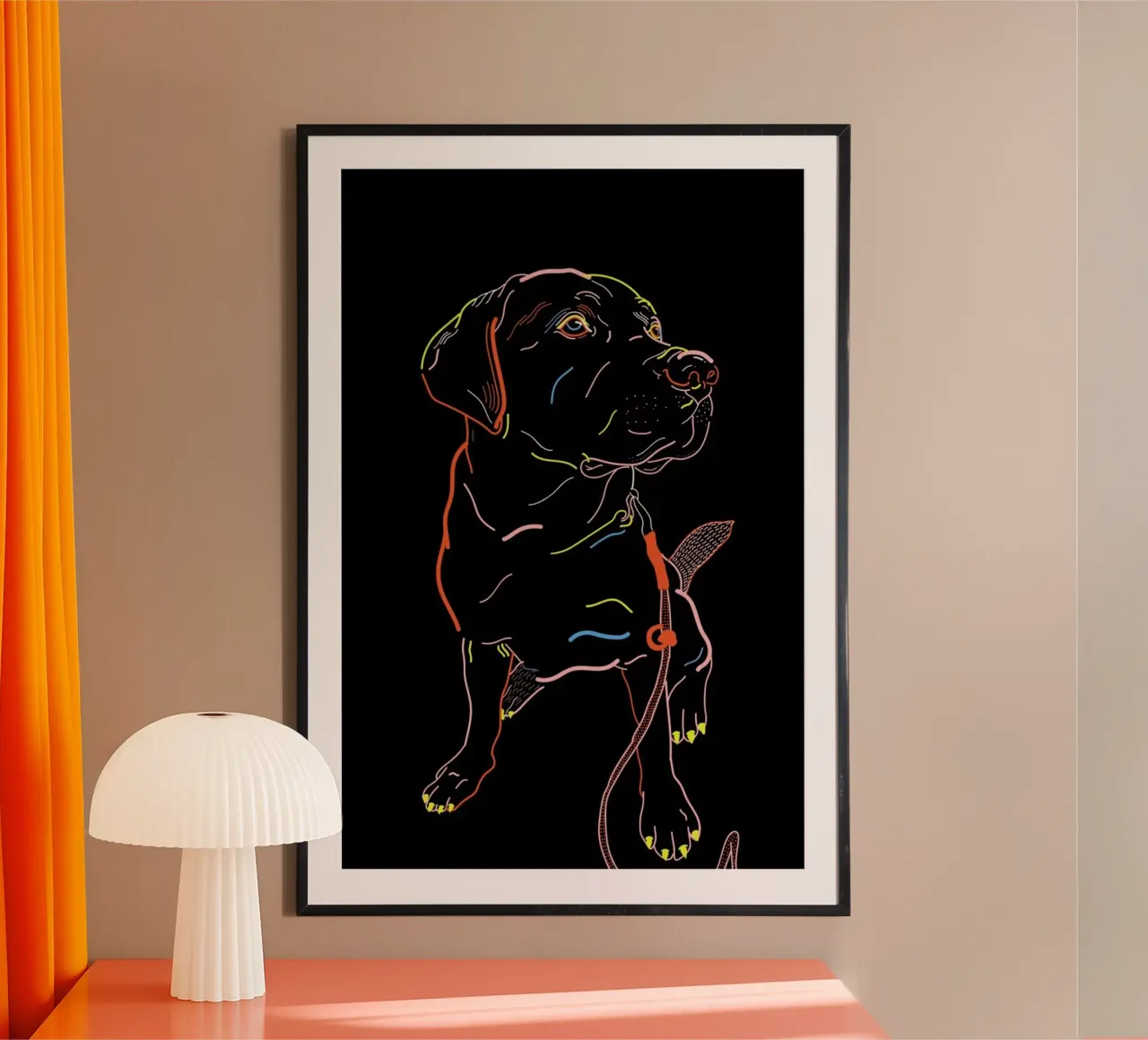 Lab Doggo carta hahnemühle da Killin Studio