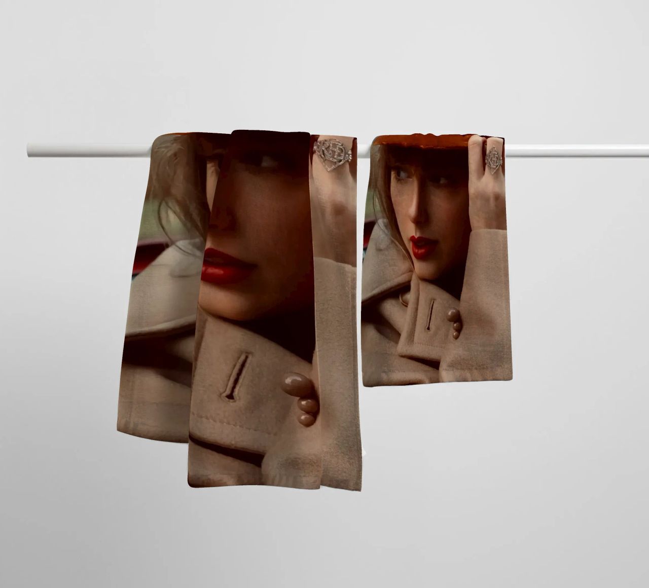 Cappello marrone Swift asciugamano da bagno da AARON
