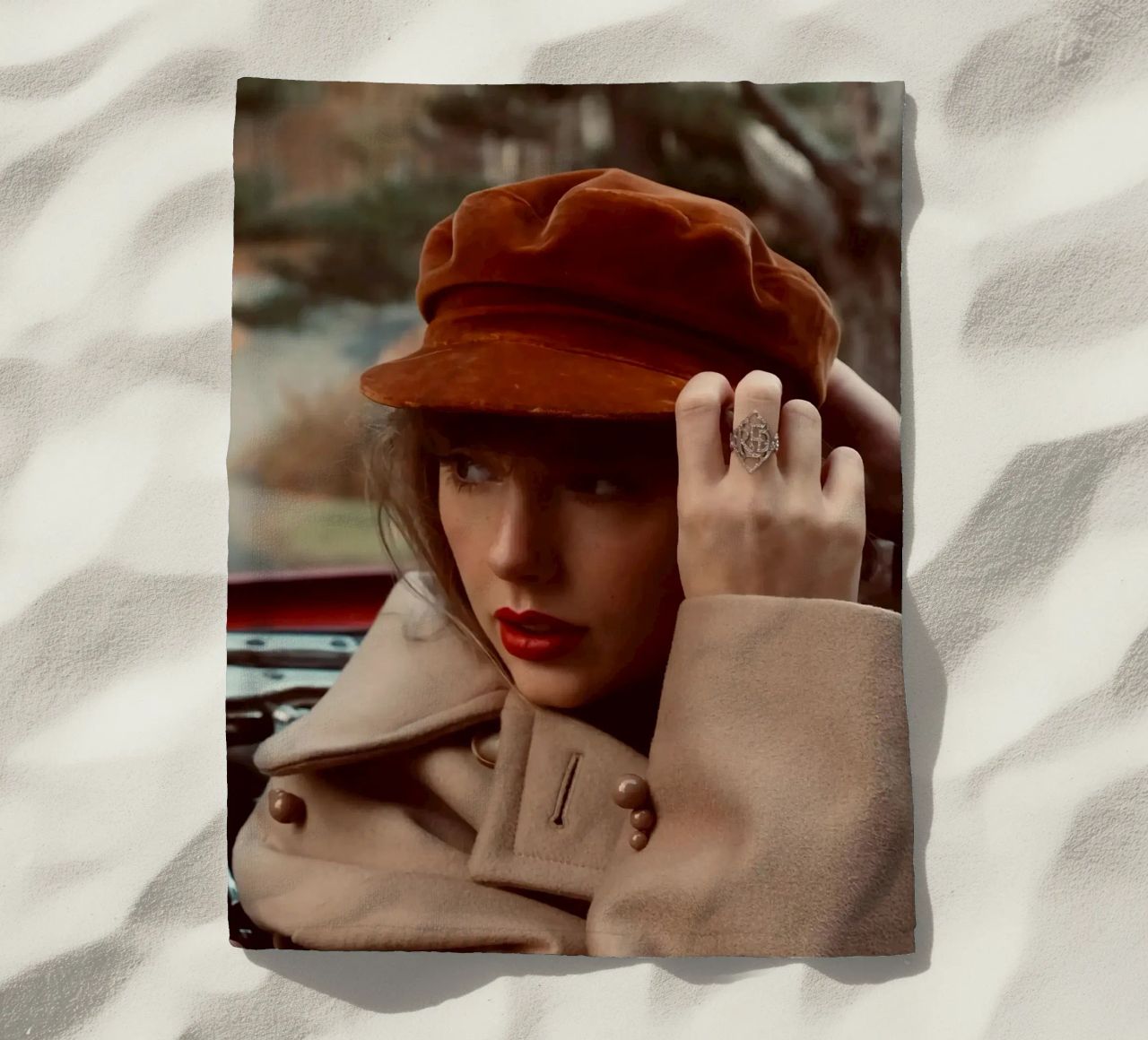 Cappello marrone Swift telo mare da AARON