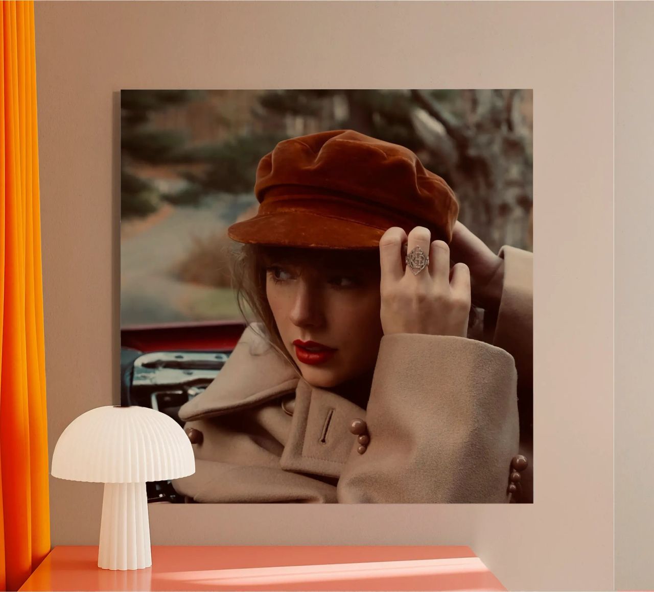 Cappello marrone Swift plexiglass da AARON