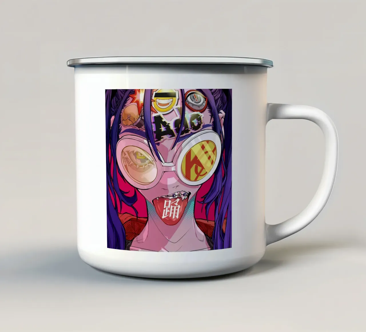 Ado Dance tazza in smalto da ManondeShop
