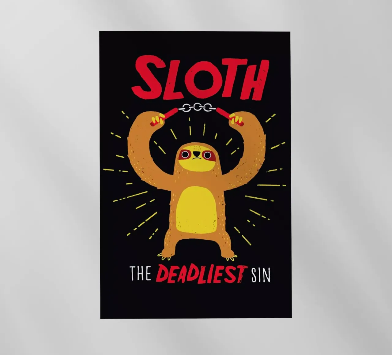 The Deadliest Sin pellicola backlit da DinoMike