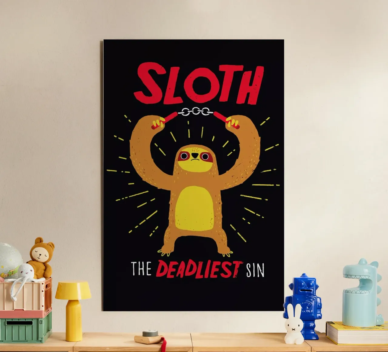 The Deadliest Sin alluminio dibond da DinoMike