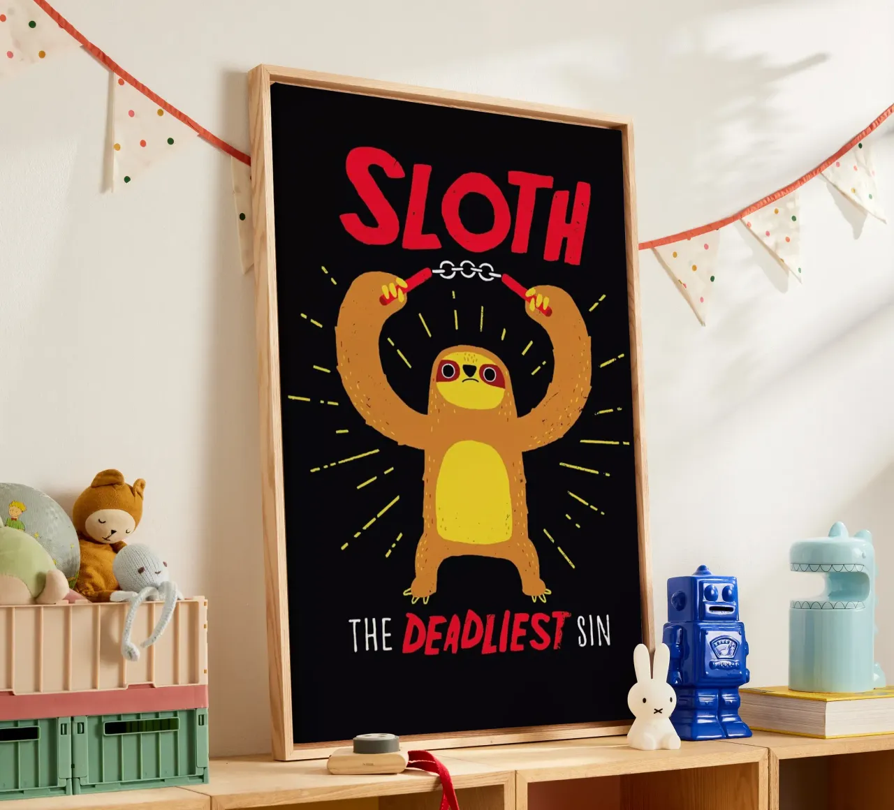 The Deadliest Sin tela con Cornice a cassetta da DinoMike