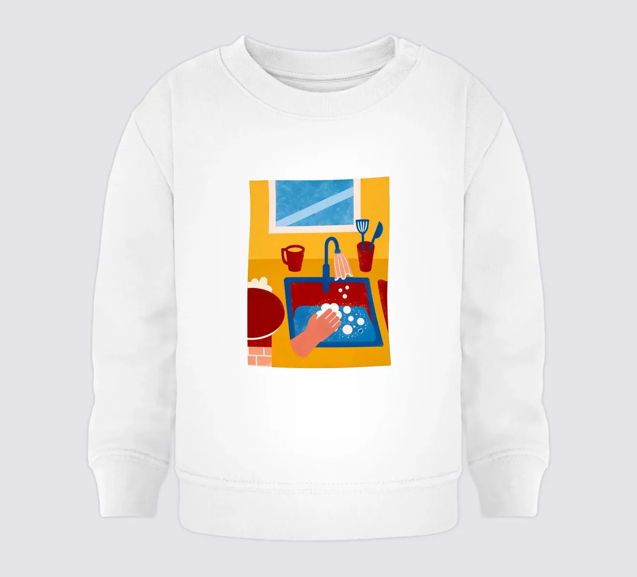 Lavare i piatti felpa neonato da THE LATEST SHOP