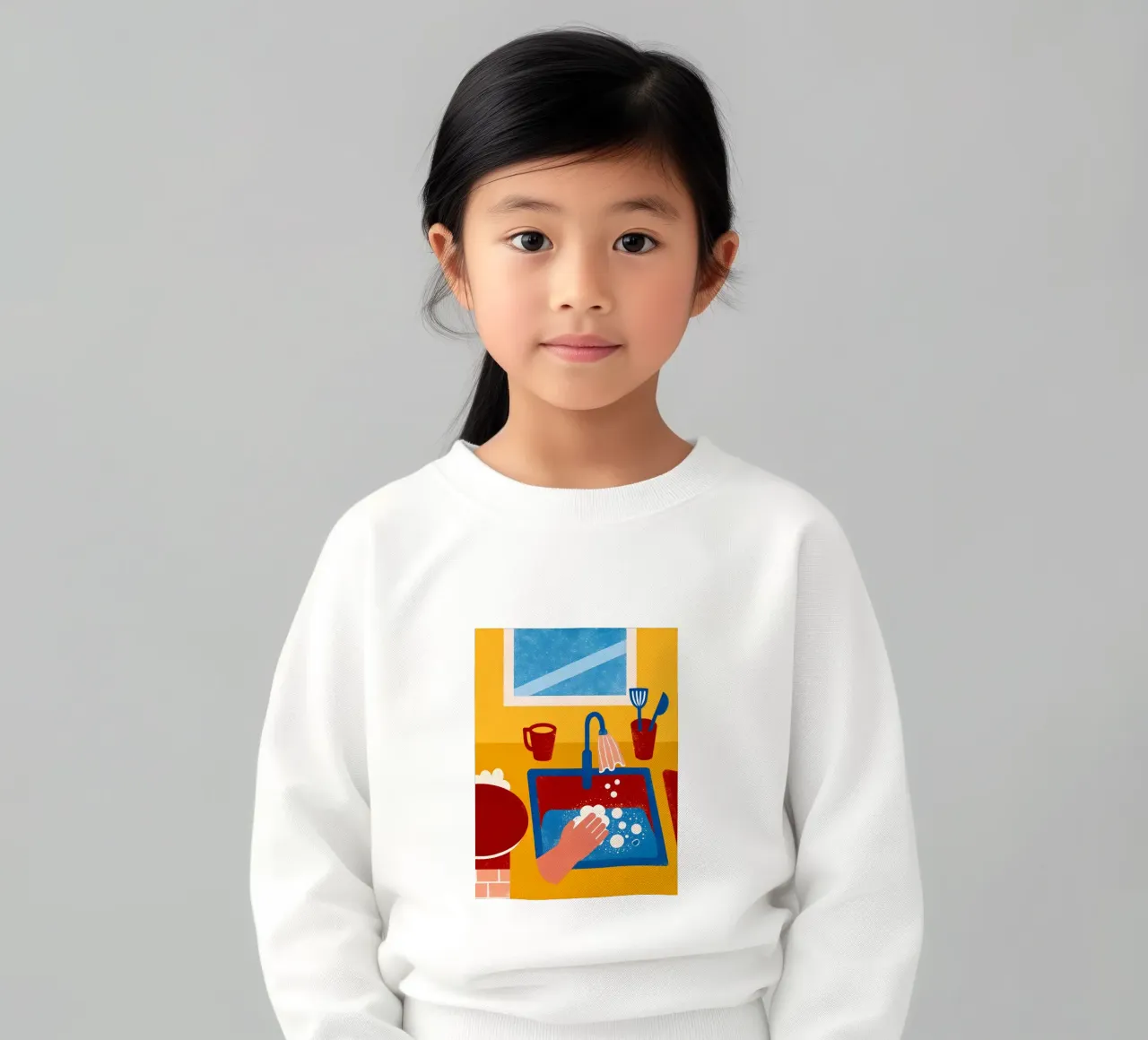 Lavare i piatti felpa bambino da THE LATEST SHOP