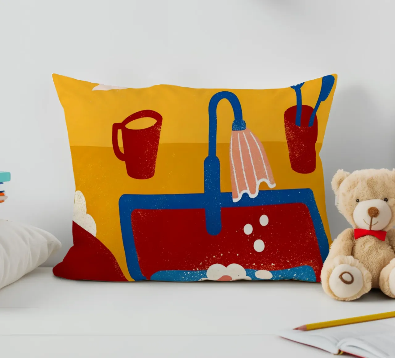 Lavare i piatti cuscino da THE LATEST SHOP