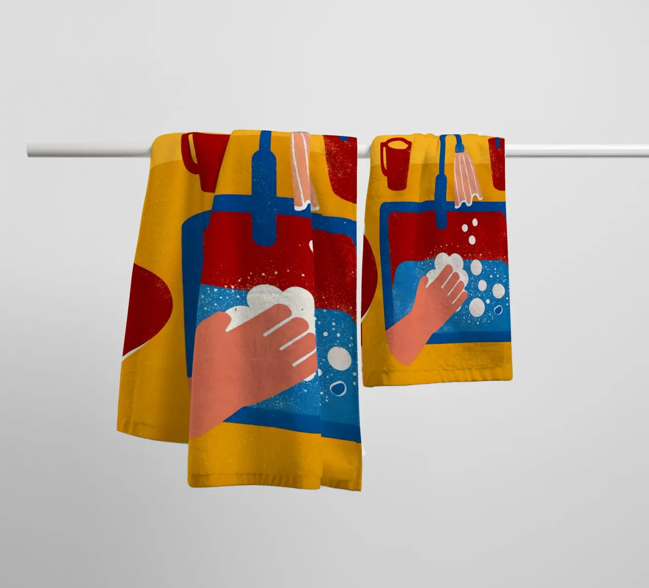 Lavare i piatti asciugamano da bagno da THE LATEST SHOP