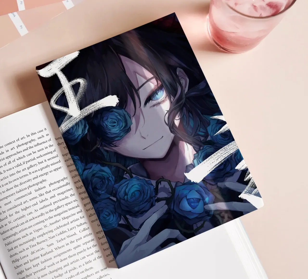 Ado Kyogen Rosa Blu diario da ManondeShop