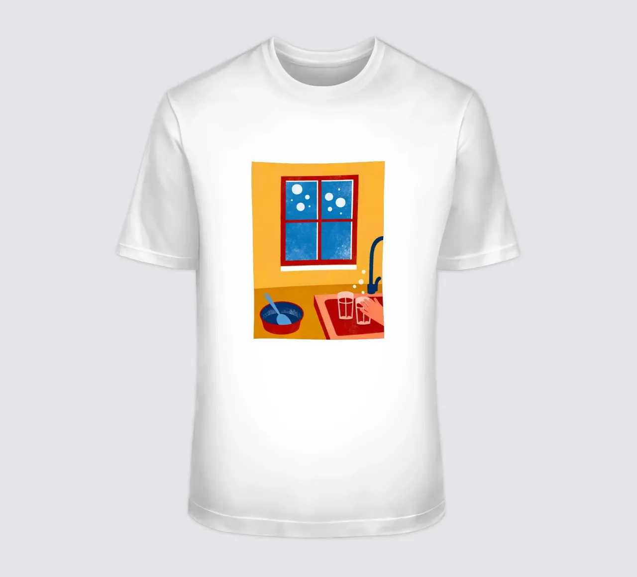 Lavare i piatti t-shirt da THE LATEST SHOP