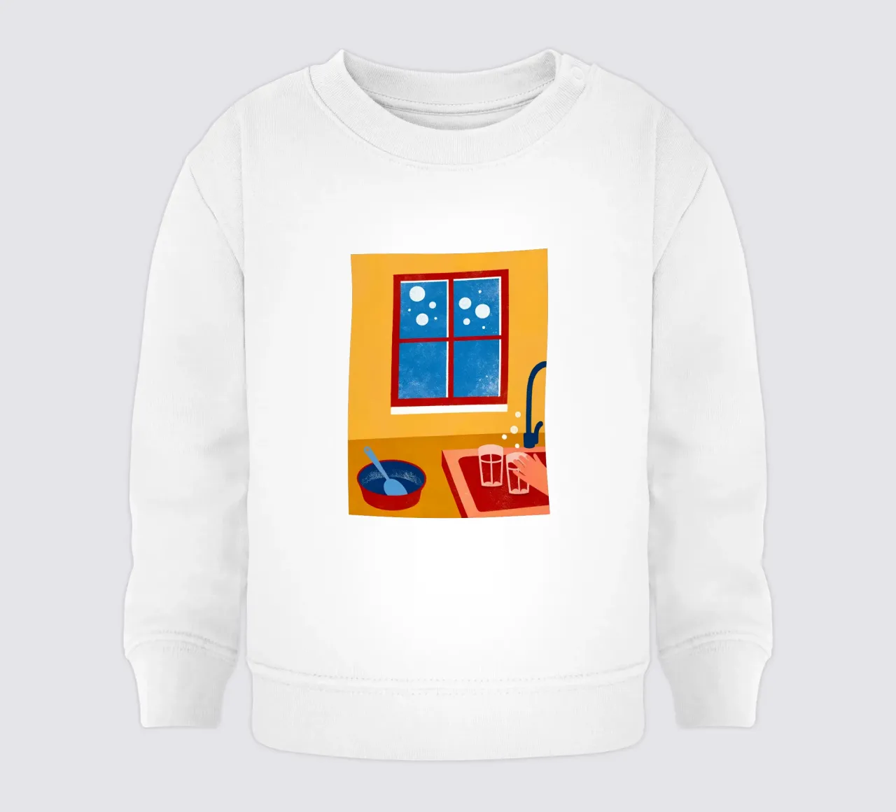 Lavare i piatti felpa neonato da THE LATEST SHOP