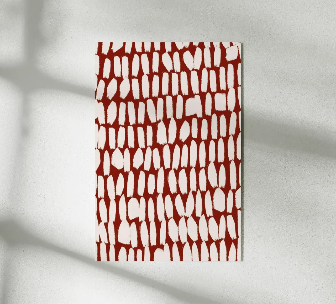 Thick Beige Strokes plexiglass da treechild