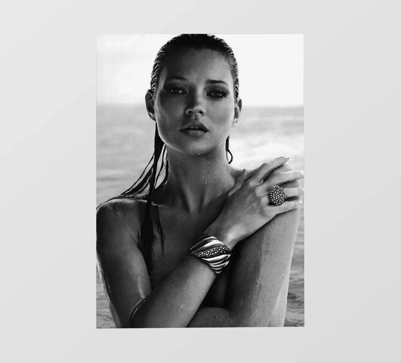 kate in spiaggia pellicola backlit da Alex happy shop