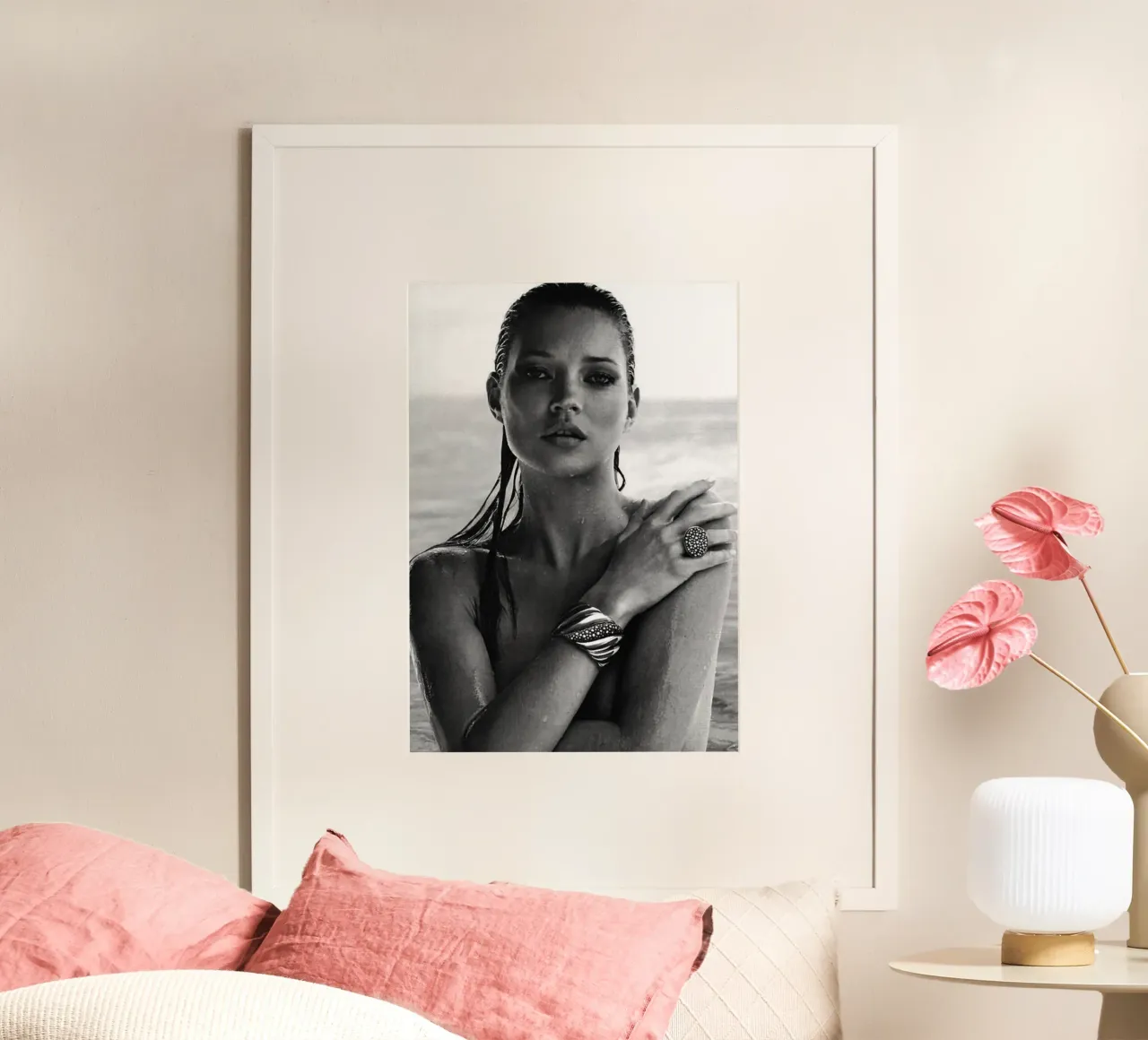kate in spiaggia carta hahnemühle da Alex happy shop