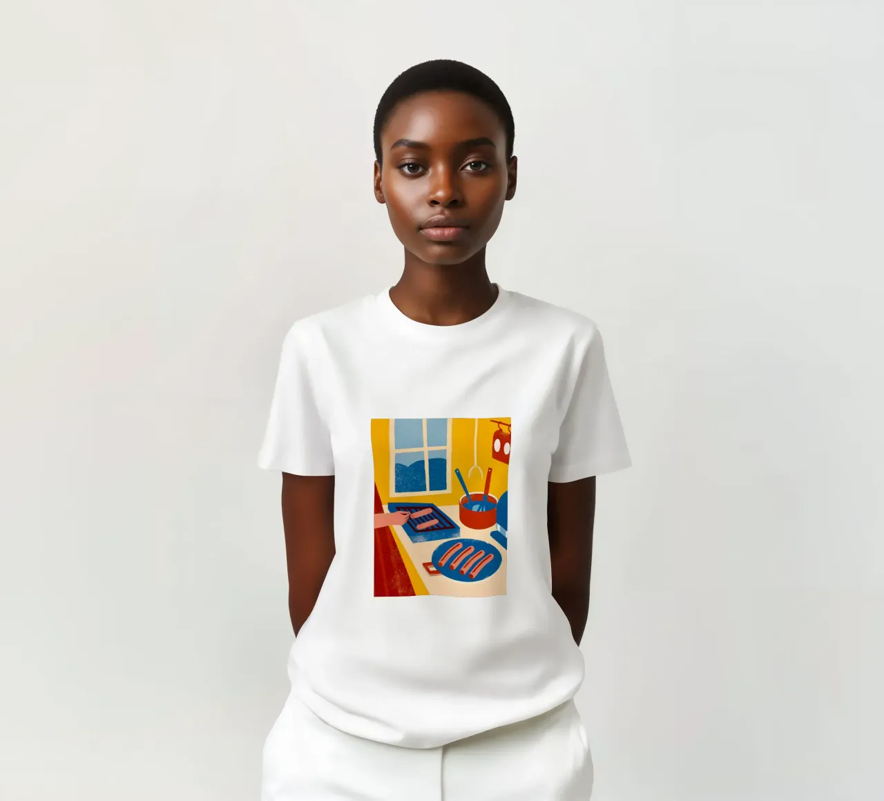 Cucinare le salsicce t-shirt da THE LATEST SHOP