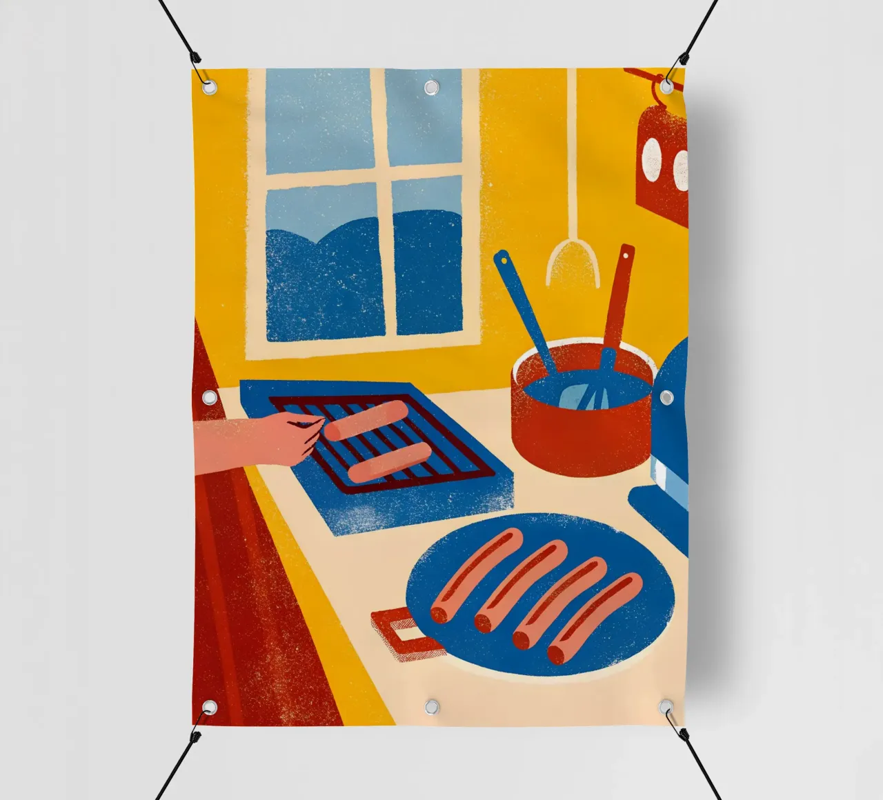 Cucinare le salsicce telo in pvc da THE LATEST SHOP