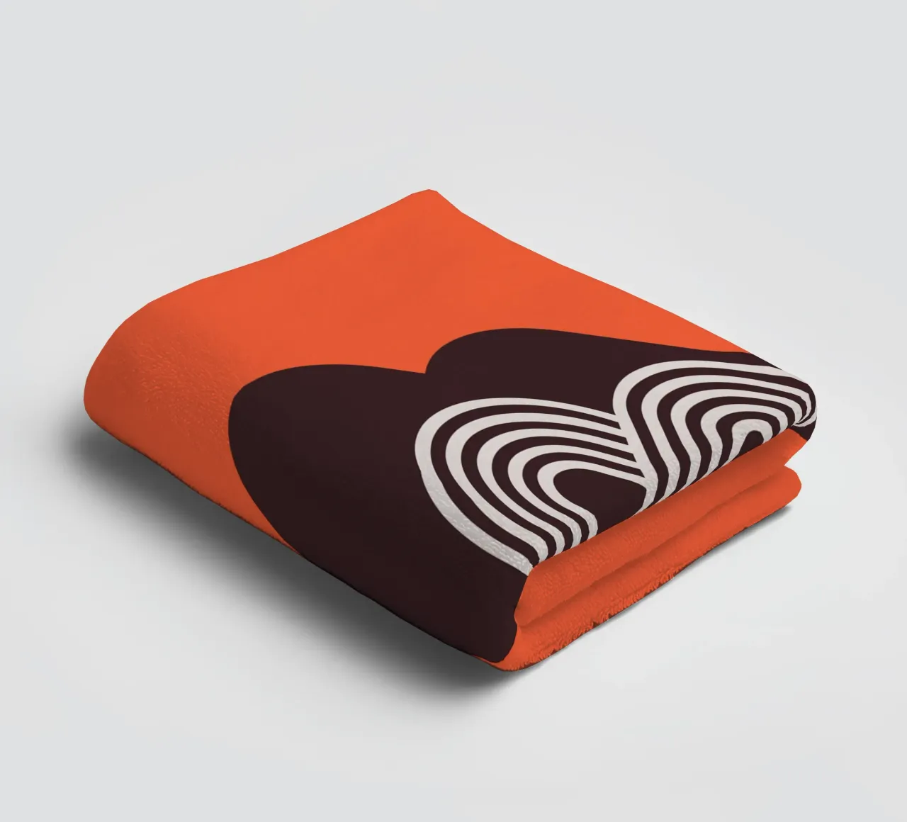 Ampersand Retro 3D and Symbol Typography & Art Print towel by THE MOTIVATED TYPE