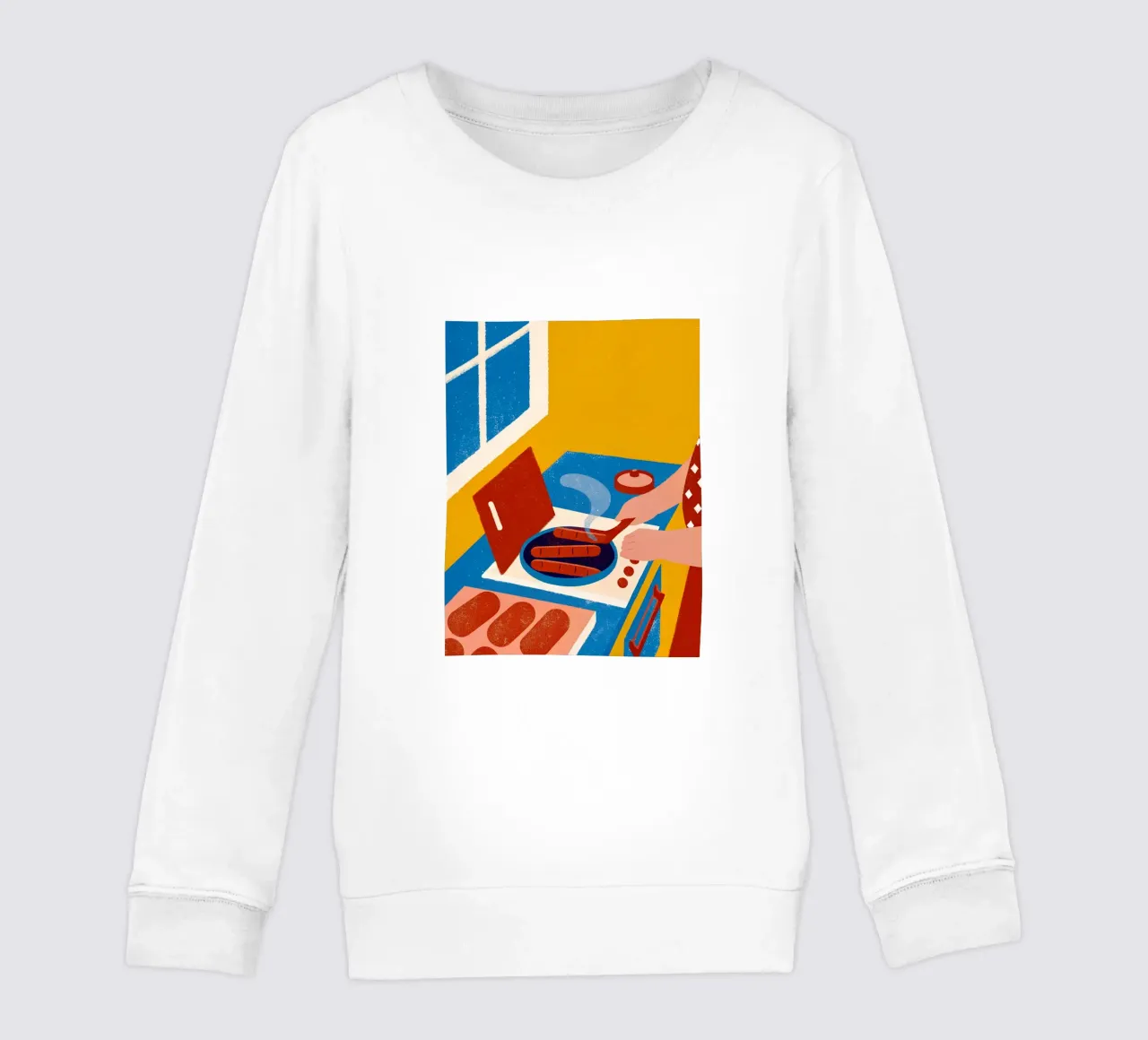 Cucinare le salsicce felpa bambino da THE LATEST SHOP