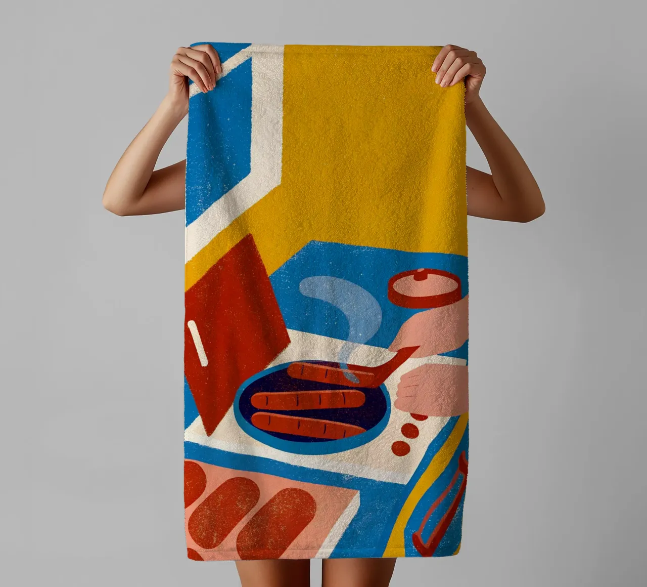 Cucinare le salsicce asciugamano da bagno da THE LATEST SHOP
