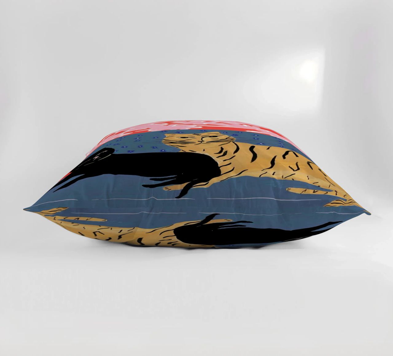 Cats Will Be Cats decorative cushion by Atelier Mave