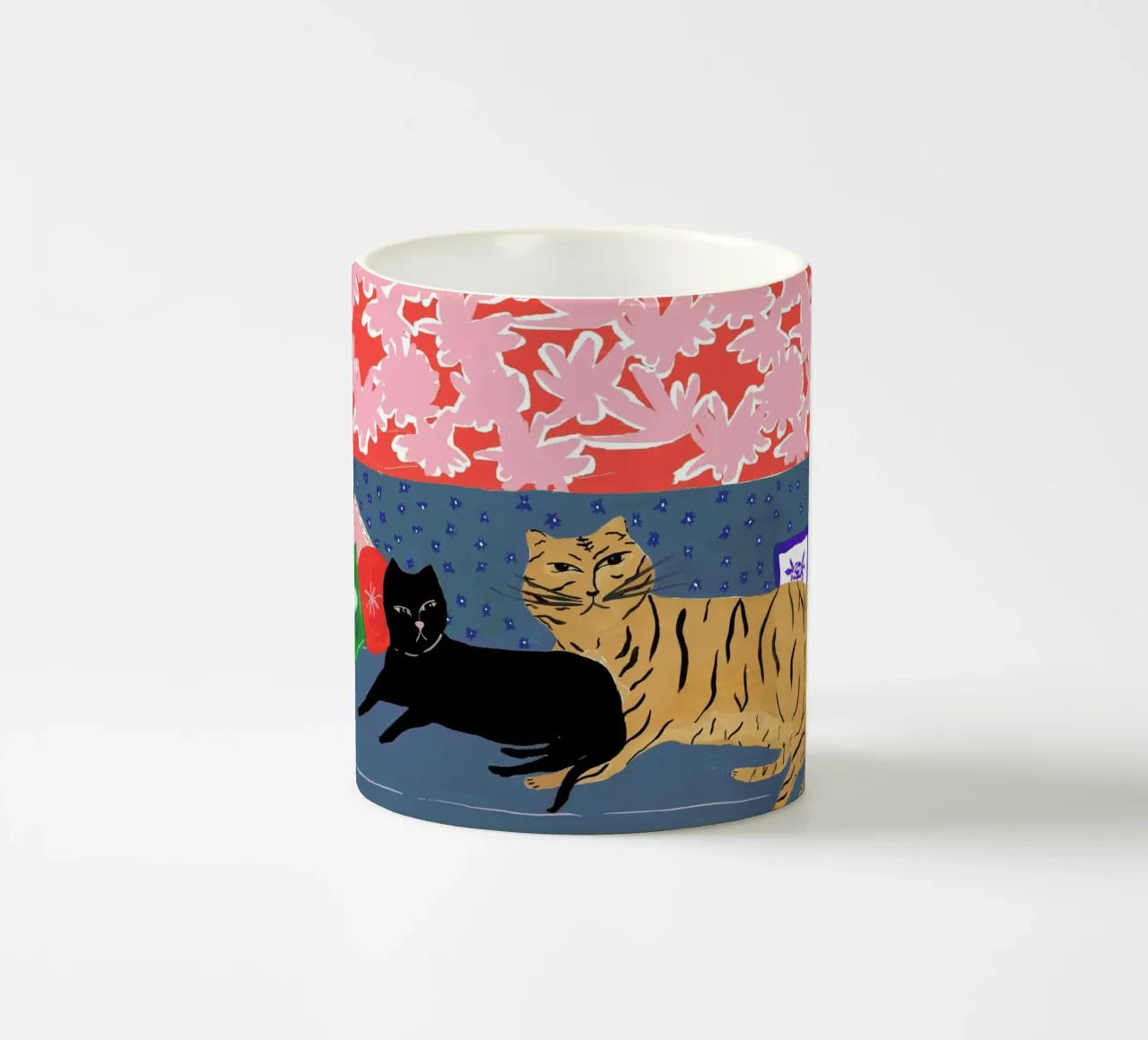 Cats Will Be Cats tazza in ceramica da Atelier Mave