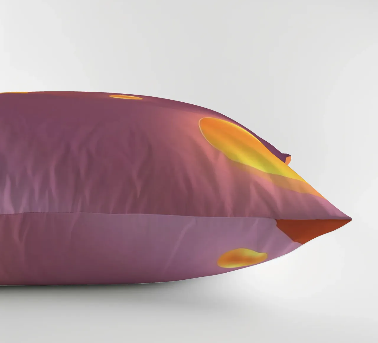 Design astratto e colorato, con forme morbide e luminose. cuscino da DesignDoodle