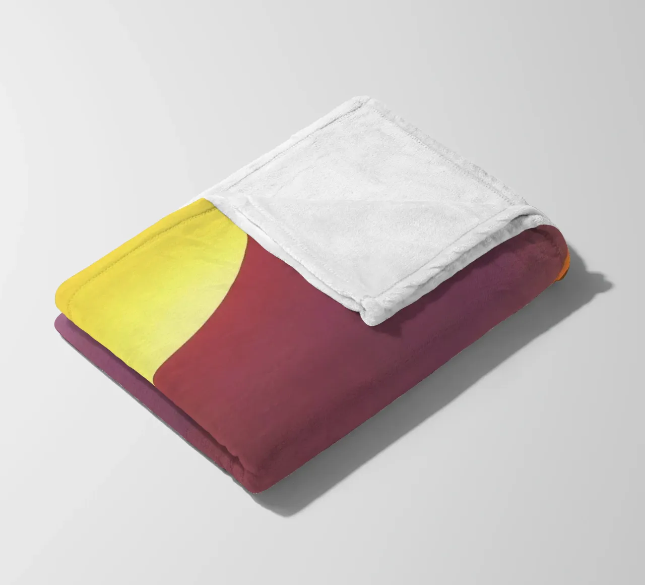 Design astratto e colorato, con forme morbide e luminose. coperta in pile da DesignDoodle