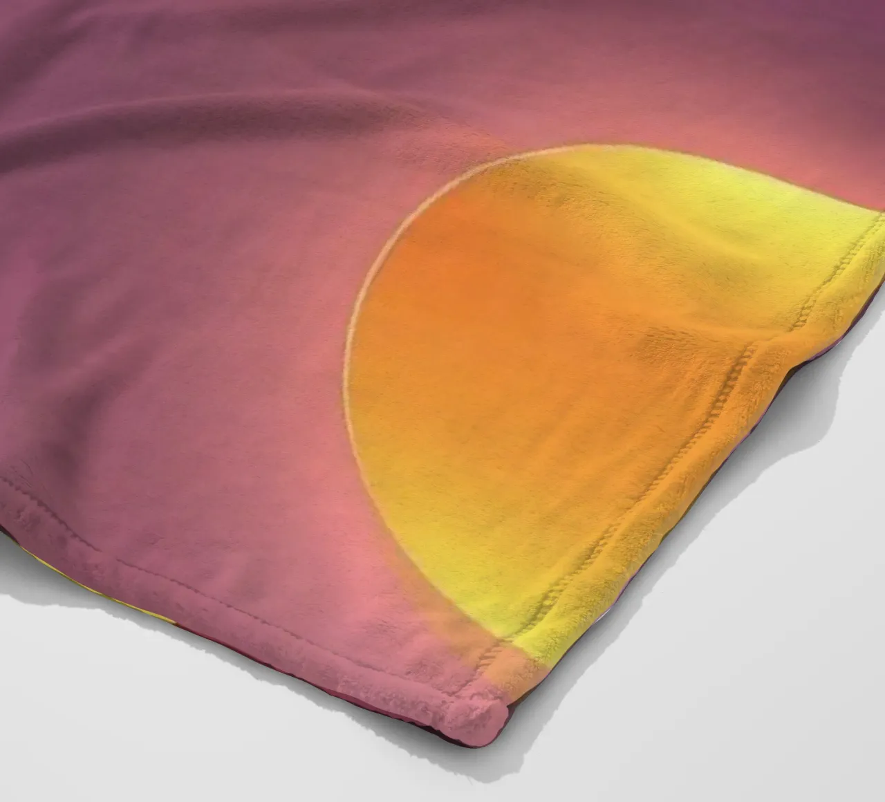 Design astratto e colorato, con forme morbide e luminose. coperta in pile da DesignDoodle