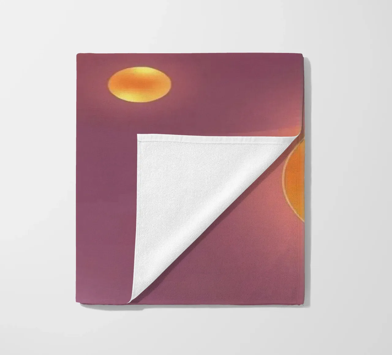 Design astratto e colorato, con forme morbide e luminose. telo mare da DesignDoodle