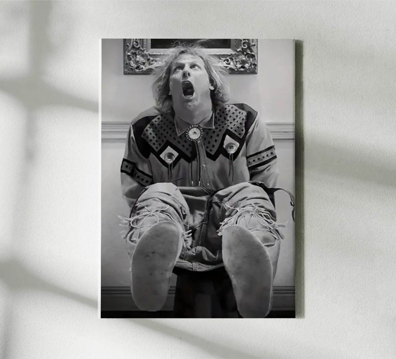 Grappig moment canvas met Baklijst van Betty Shops