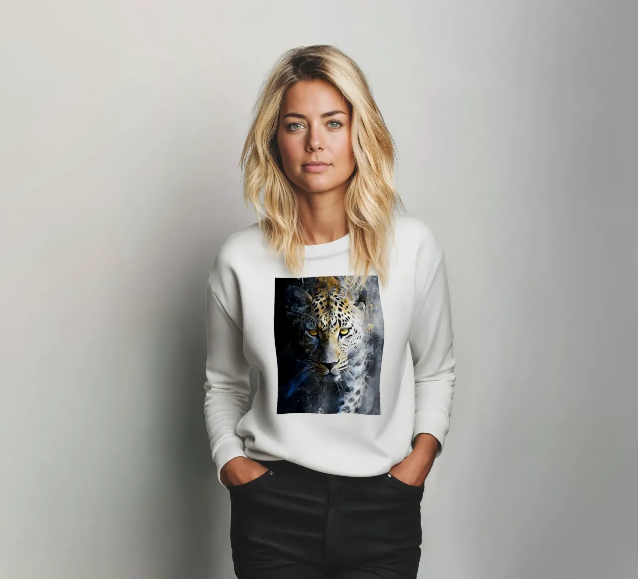 Leopard Modern felpa da Mateo