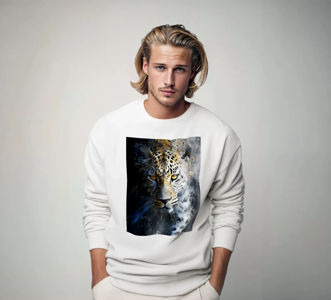 Leopard Modern felpa da Mateo