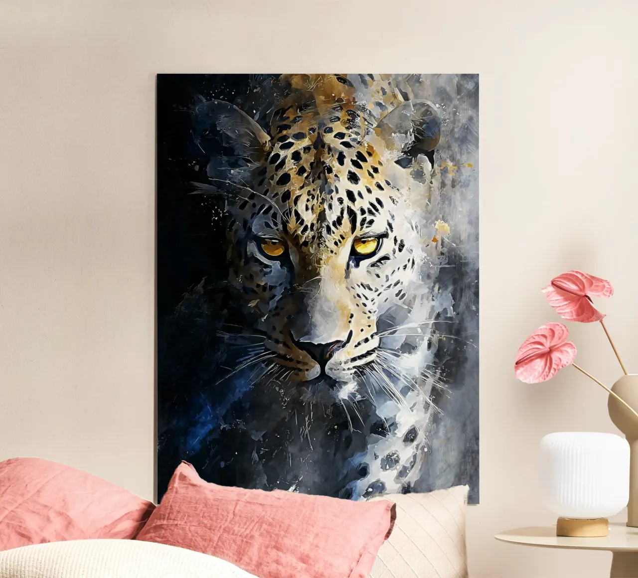 Leopard Modern poster da Mateo