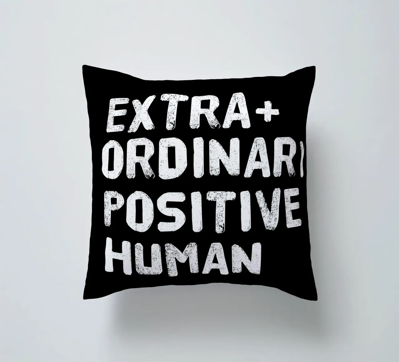 Extra ordinary positive human decorative cushion by positivepipo
