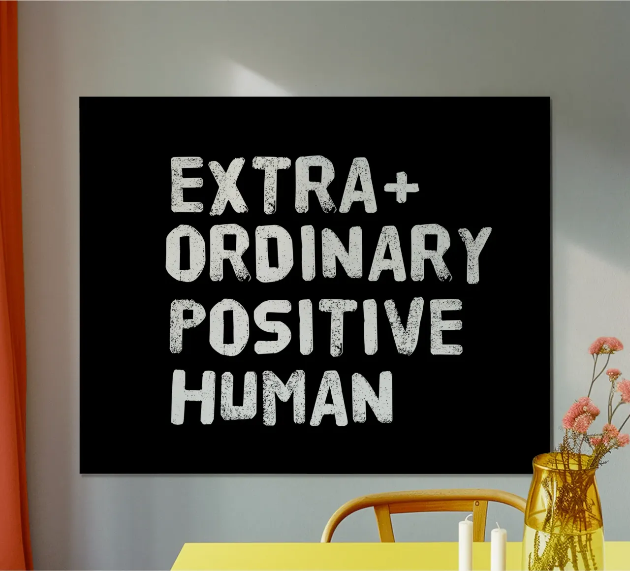 Extra ordinary positive human poster by positivepipo