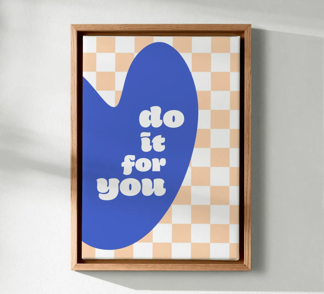 do it for you tela con Cornice a cassetta da be.