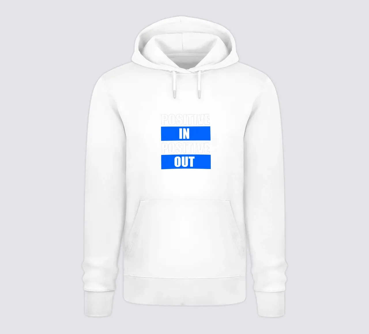 Positive in Positive out sudadera con capucha de positivepipo