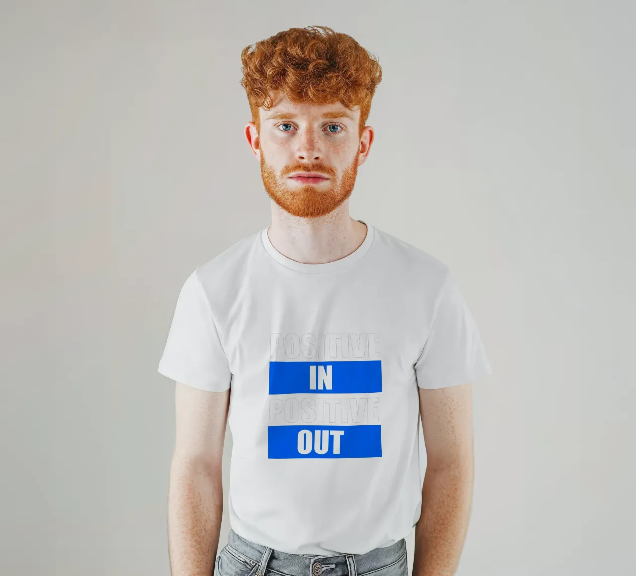 Positive in Positive out t-shirt da positivepipo