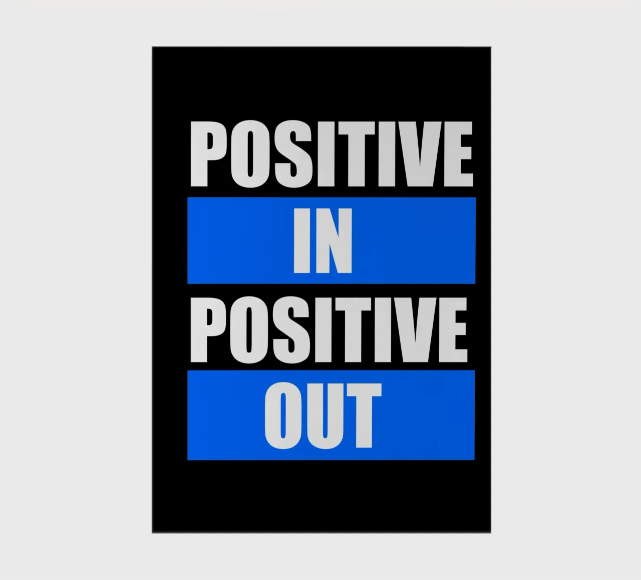 Positive in Positive out notebook by positivepipo