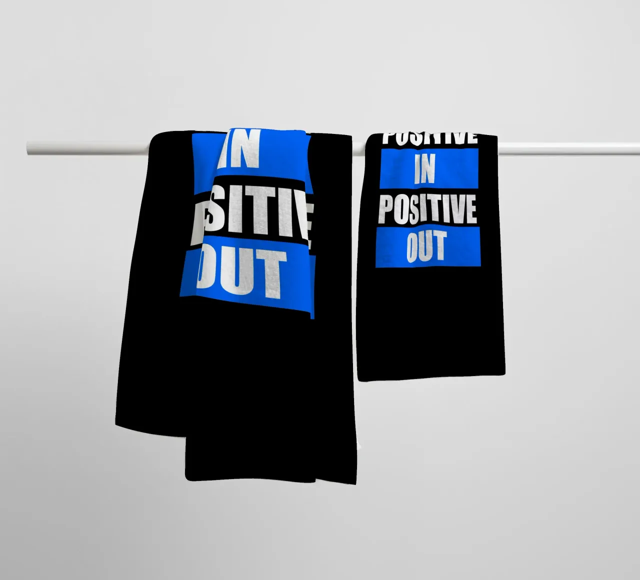 Positive in Positive out asciugamano da bagno da positivepipo