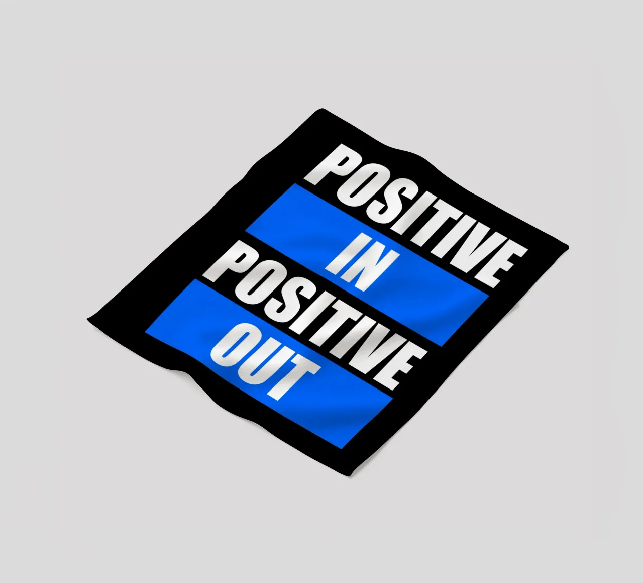 Positive in Positive out coperta in pile da positivepipo